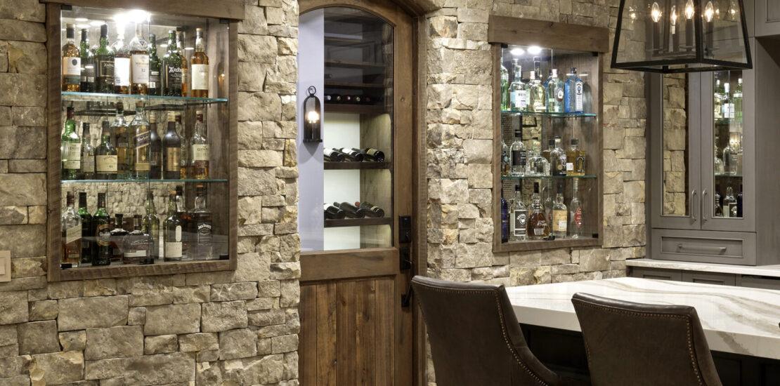 Metro Design Build Group - Basement Remodel, Wine Cellar Wet Bar